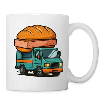 LKW Leberkäse  - Tasse - Weiß - Rechts
