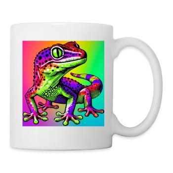 Gecko - Mug blanc - blanc - Droite