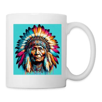 American Indian American - Mug - white - Right