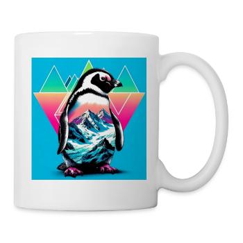 pingouin - Mug blanc - blanc - Droite