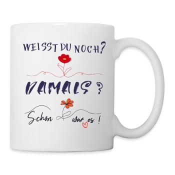Mémoire - Mug blanc - blanc - Droite
