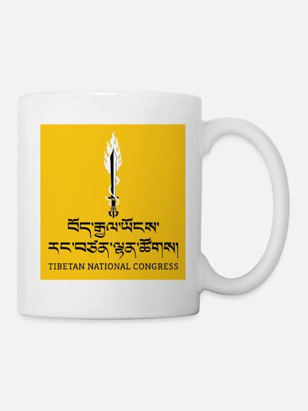 Tibetan National Congress Emblem - Mug - white