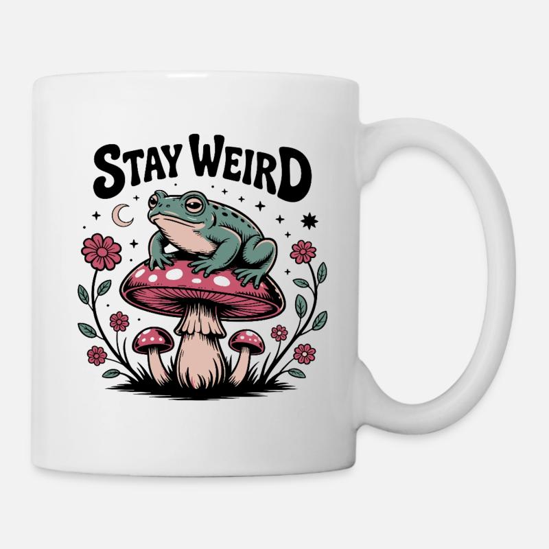 Stay Weird - Drôle de dicton - Mug blanc - blanc