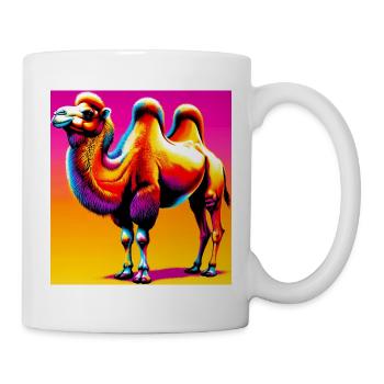 chameau - Mug blanc - blanc - Droite