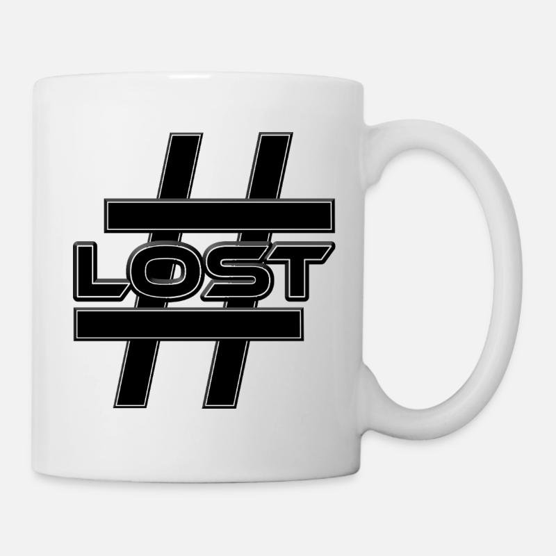 LOST Hashtag Chagrin d’amour Chagrin d’amour - Mug blanc - blanc
