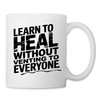 Inspirational Learning Quote, Success  - Mug - white - Right