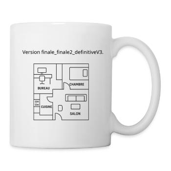 Gift idea for architect - Mug - white - Right