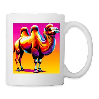 chameau - Mug blanc - blanc - Droite