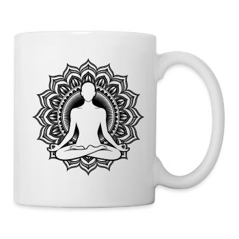 Spiritual energy chakra - Mug - white - Right