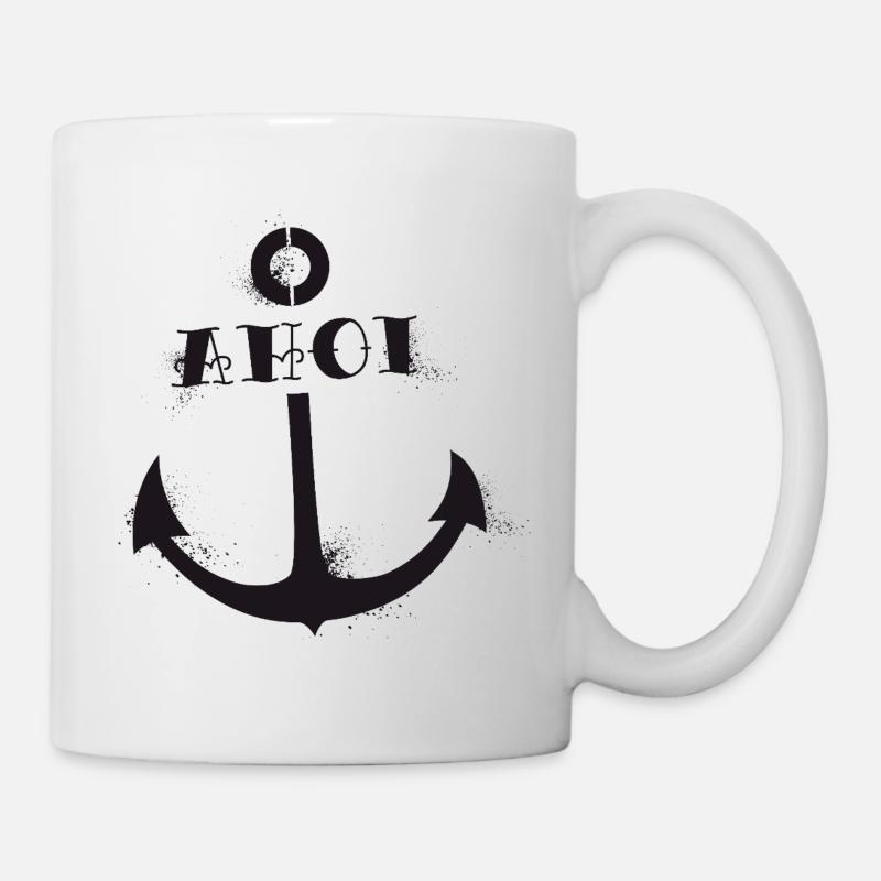 Anchor Ahoy - Mug - white