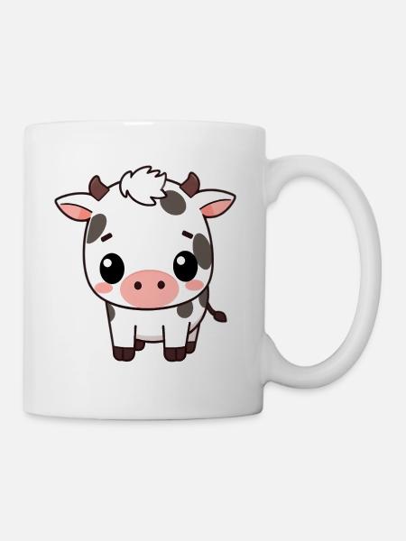 Cute cow - Mug - white