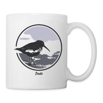 HGWILD - Alpenstrandläufer - Tasse - Weiß - Rechts