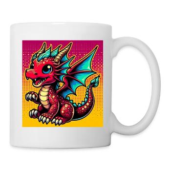 dragon - Mug - white - Right