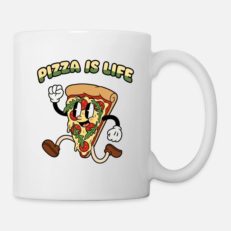 Pizza Is Life - Mug - white