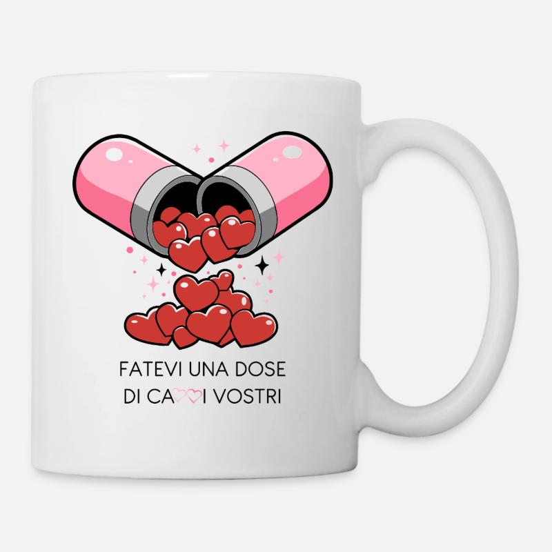 Liebespille - Tasse - Weiß
