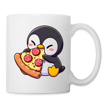 Cute Rottweiler Angel with Wings Cartoon Dog - Mug - white - Right