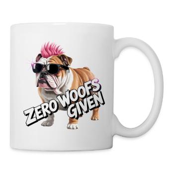Bulldog Punk Mohawk Tee - Tasse - Weiß - Rechts