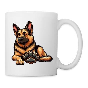 German Shepherd Shepherd Dogs Shepherd Dogs - Mug - white - Right