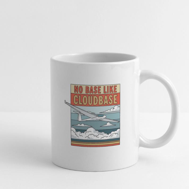 Pas de base comme Cloudbase Mug blanc