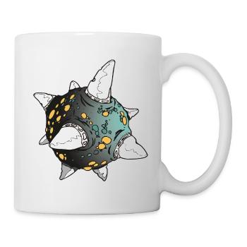 Planet - Tasse - Weiß - Rechts