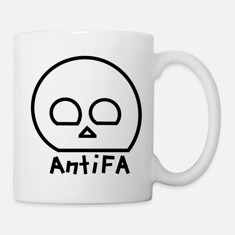 Antifa - Tasse - Weiß