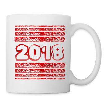 Year 2018 - Mug - white - Right