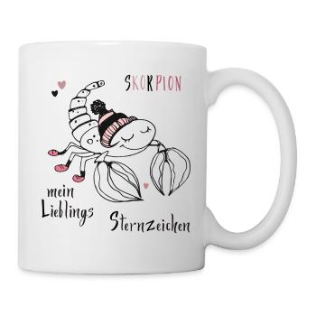 Crab with Cap Scorpio - Mug - white - Right