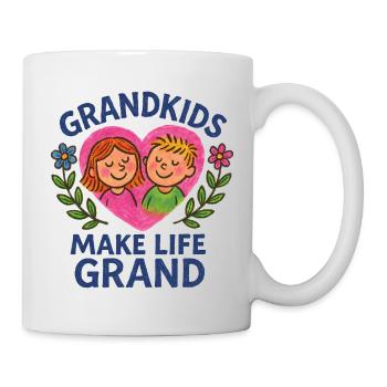 Grandkids Make Life Grand - Mug - white - Right