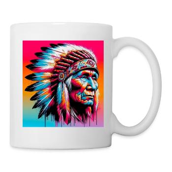 American Indian American - Mug - white - Right