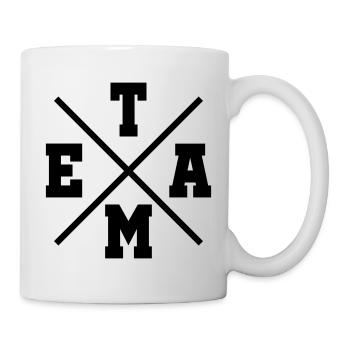 Team - Tasse - Weiß - Rechts