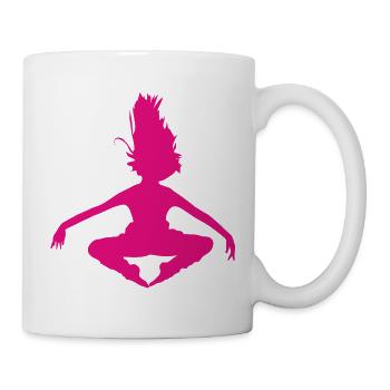 Danse Jump Fille - Mug blanc - blanc - Droite