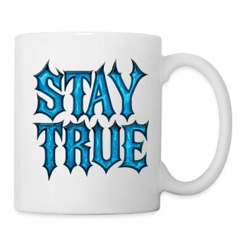 Stay True Design – Be Yourself Statement - Mug - white - Right