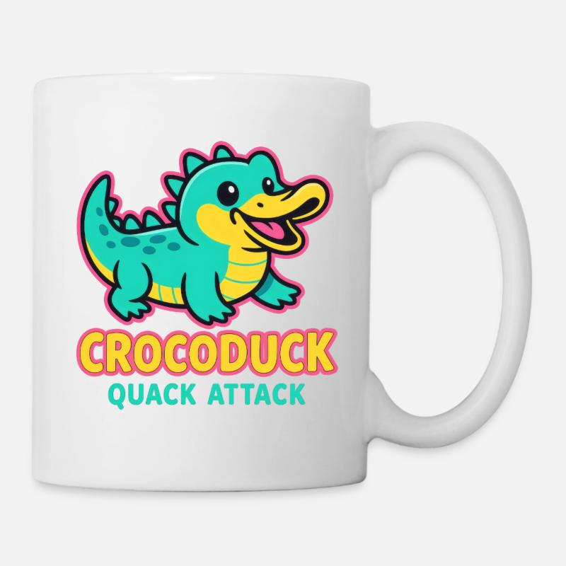 Crocoduck - Attaque de charlatan - Mug blanc - blanc