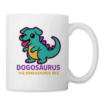 Dogosaurus - The Barkasaurus Rex - Mug - white - Right