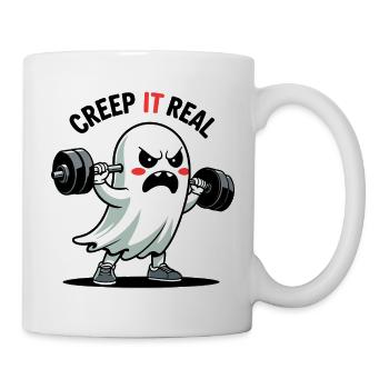 Creep It Real Ghost Lift - Tasse - Weiß - Rechts