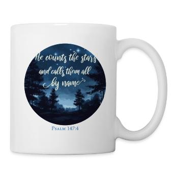 Bibelvers Christlich Religiös - Tasse - Weiß - Rechts