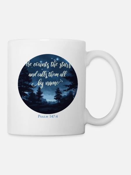 Bibelvers Christlich Religiös - Tasse - Weiß