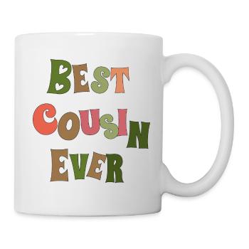 Best cousin ever - Mug - white - Right