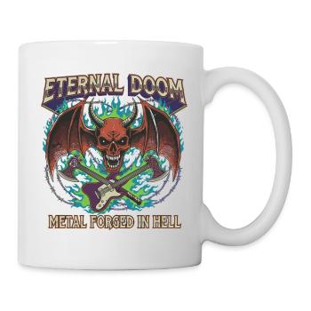 Eternal Doom Höllenmetall Artwork - Tasse - Weiß - Rechts