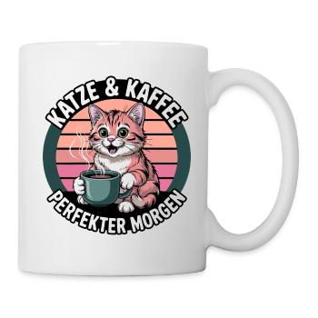 KatzCoffee Morning Greeting - Mug - white - Right