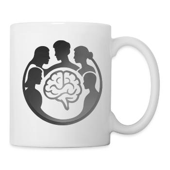 Cercle cérébral communautaire - Mug blanc - blanc - Droite