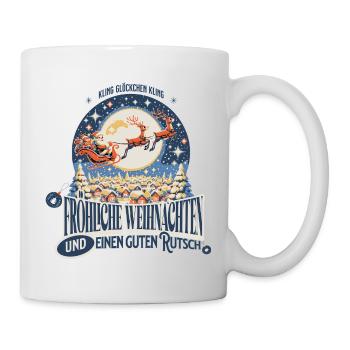 Christmas greetings - Mug - white - Right