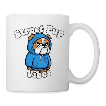 Street Pup Vibes - Mug - white - Right