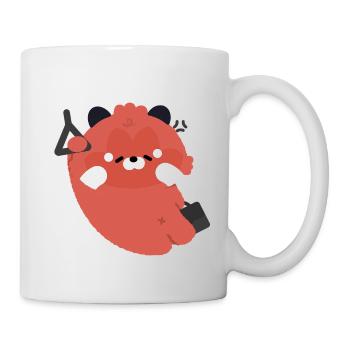 Tirede Roter Panda - Tasse - Weiß - Rechts
