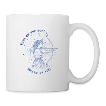 Sagittarius Zodiac Archer Star Sign Gift - Mug - white - Right