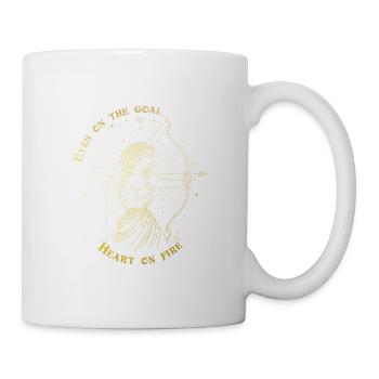 Sagittarius Zodiac Archer Star Sign Gift - Mug - white - Right