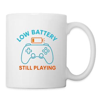 Low battery Keep playing - Mug - white - Right