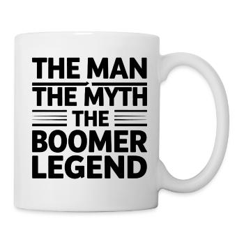 L’homme Le mythe La légende du baby-boomer Proud Boo - Mug blanc - blanc - Droite