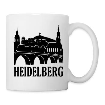 Heidelberg Silhouette - Mug - white - Right