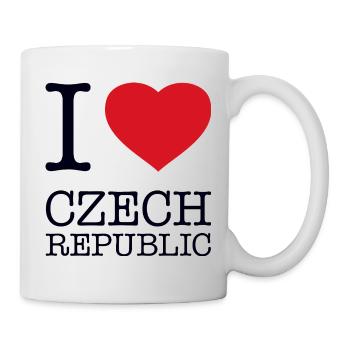 I love Czech Republic Tschechien - Mug - white - Right